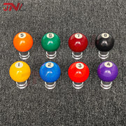 Number 1-15 Billiards Ball Design Shift Knob Universal Modified Sports Gear Stick Shifter Knob