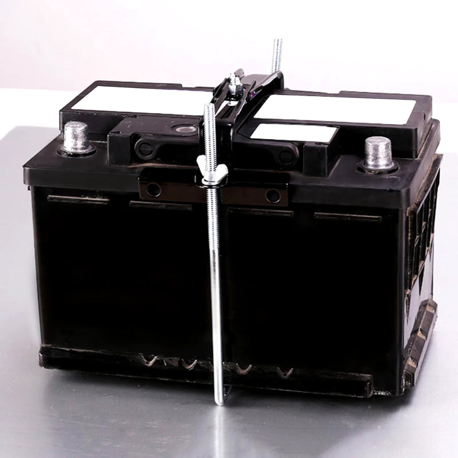 Adjustable Battery Tray and Hold-Down Bracket Kit - 28 cm or 34 cm