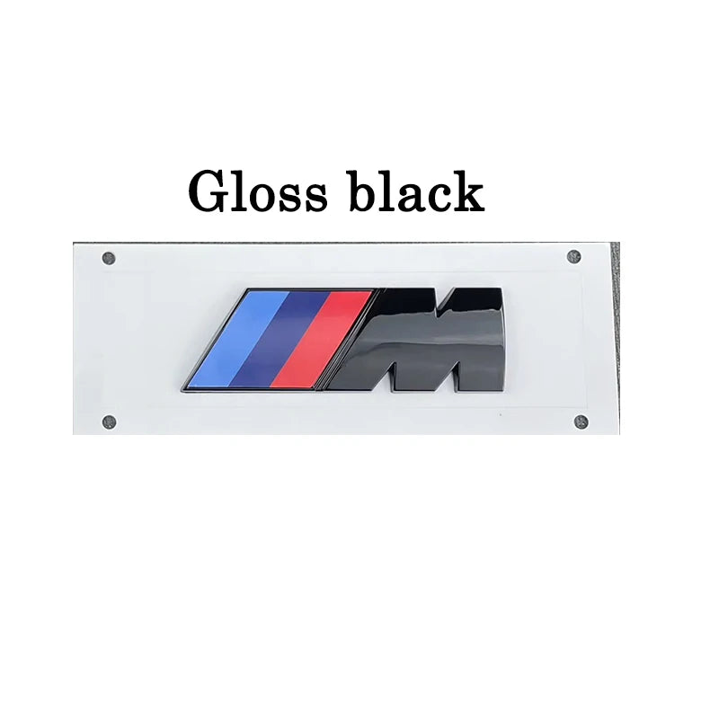 BMW M Fender / Rear Trunk Emblem Badge Sticker– 4 Sizes