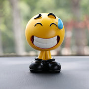 Cartoon Bobblehead Car Dashboard Ornament