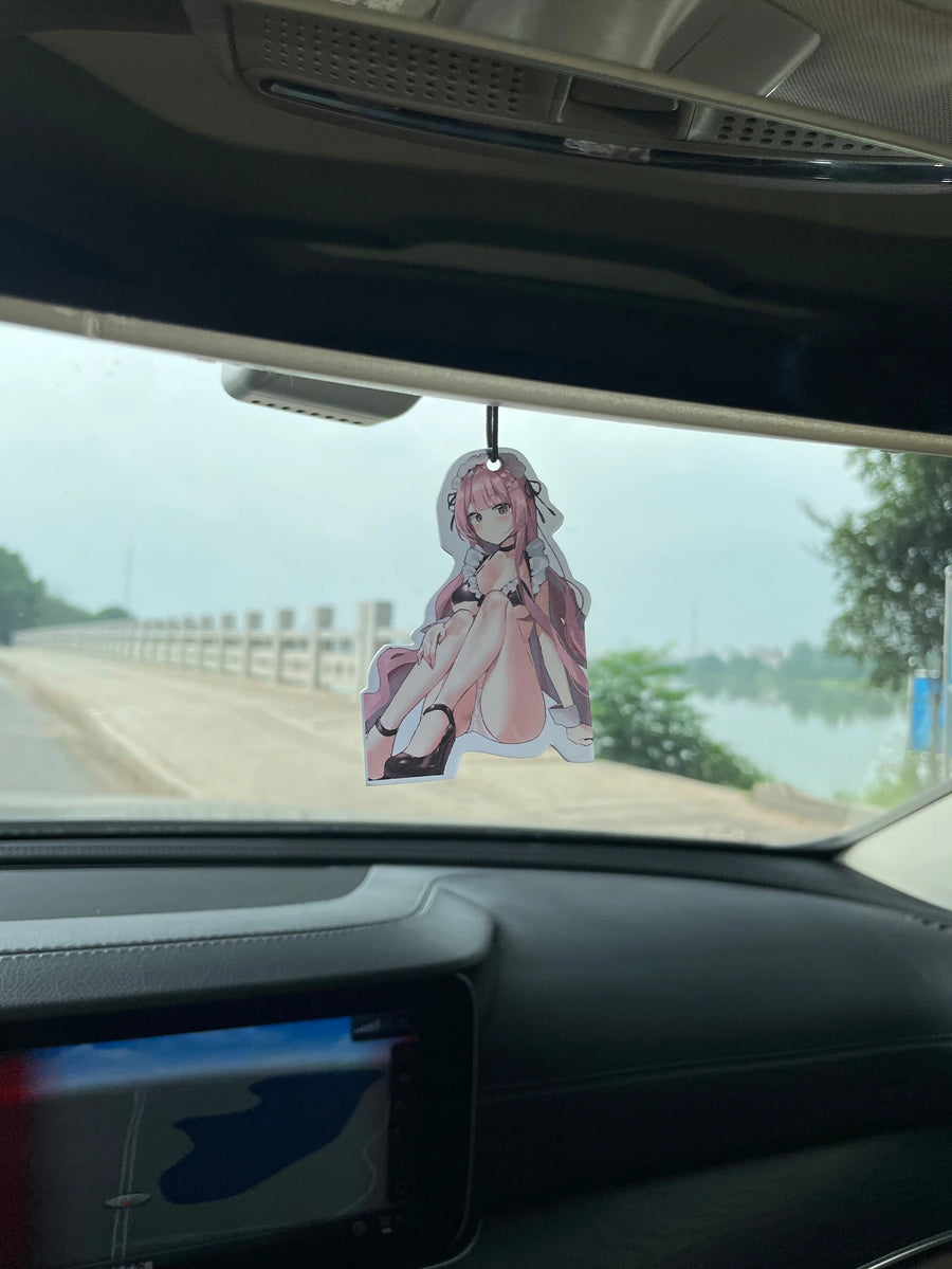 Cartoon Girl Fresh Scent Car Air Freshener