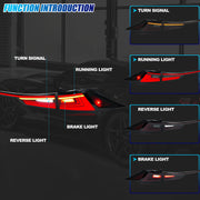 Lexus 3IS Sequential LED Tail Light Pair – 2014–2020