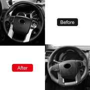Toyota Tundra Flat-Bottom Perforated PU Steering Wheel – 2014–2022