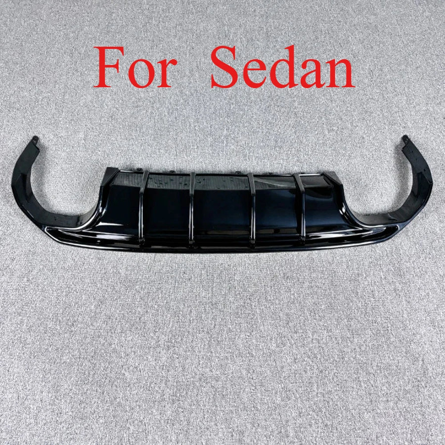 Rear Bumper Diffuser for Audi A3/S3 8Y Sedan 2021-2024