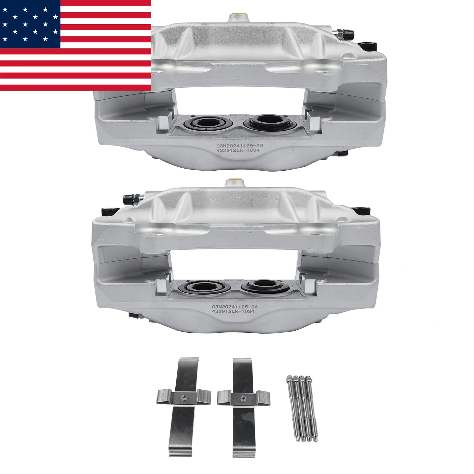 Front Brake Caliper Set for Acura TL 3.2L 2004-2008