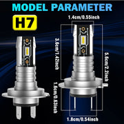 H7 LED Headlight Bulb – 6500K