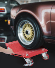1,500 lb Vehicle Wheel Dolly Set with Swivel Casters