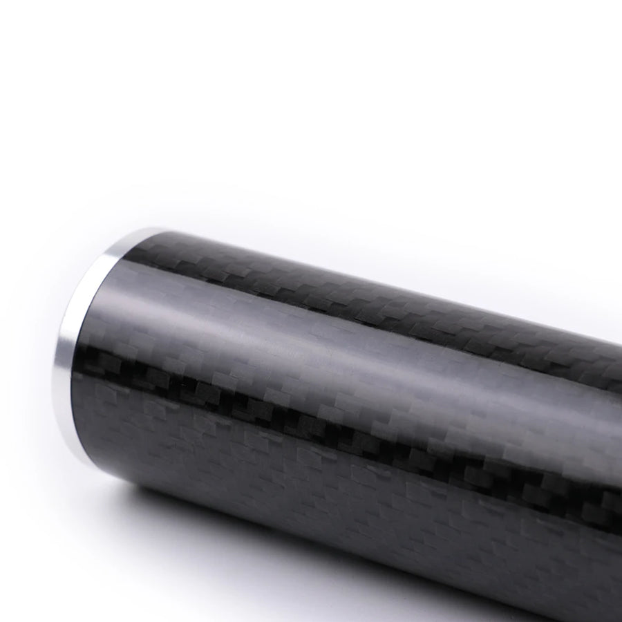 Likewise-Style 130 mm Carbon-Fiber-Look Aluminum Shift Knob