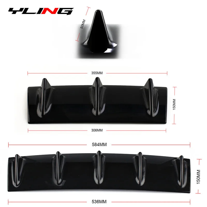 Rear Bumper Diffuser for BMW/Audi/Jeep/Peugeot Renegade/A4