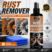 Car Brake Disc Rust Remover, 100% Effective Noise Reduction, Full Metal Polishing Agent & Wheel HUB Spray