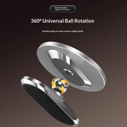 Magnetic Car Phone Mount 360° Rotatable Sticky Phone Holder Strong Magnet Metal Car Navigation Bracket