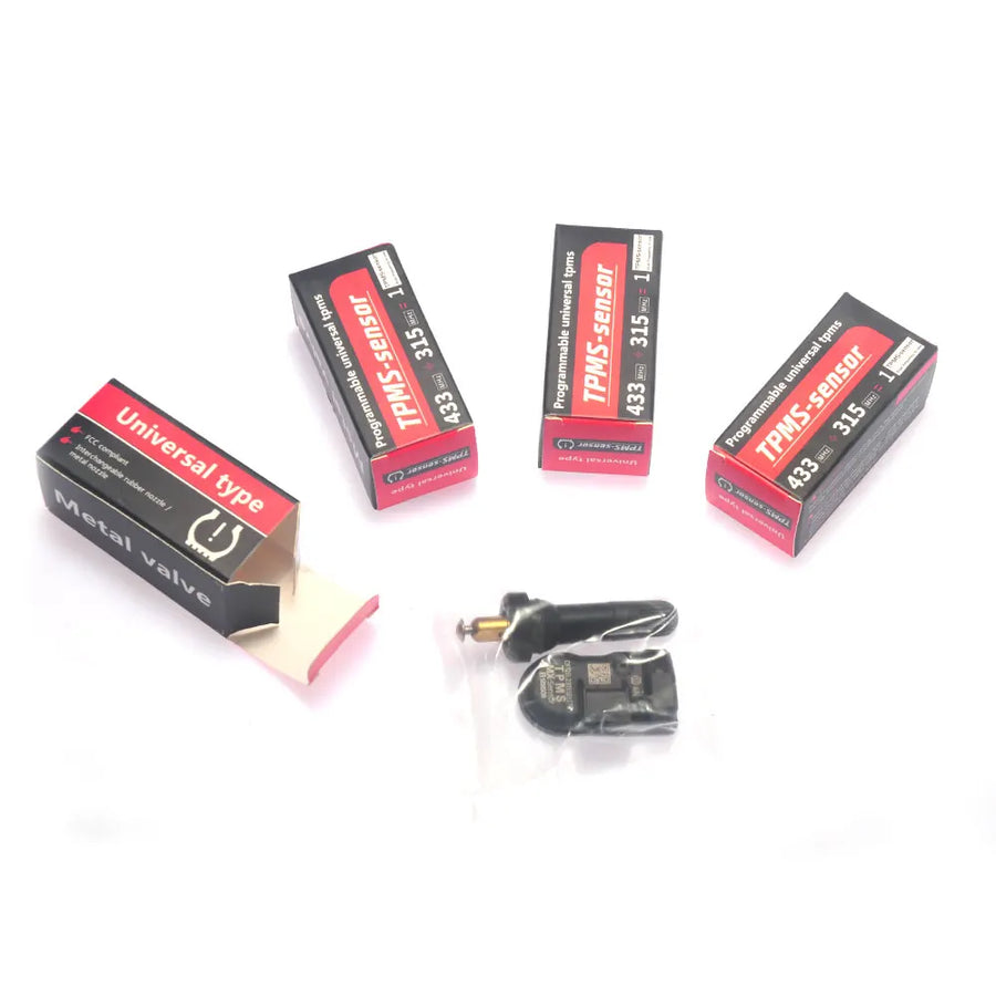 Programmable TPMS Tire Pressure Sensor (433MHz + 315MHz)
