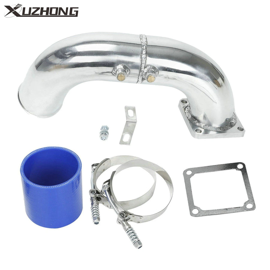 3" Car Air Intake Elbow Charge Pipe Polished for 94-98 Dodge Ram 2500 3500 5.9L