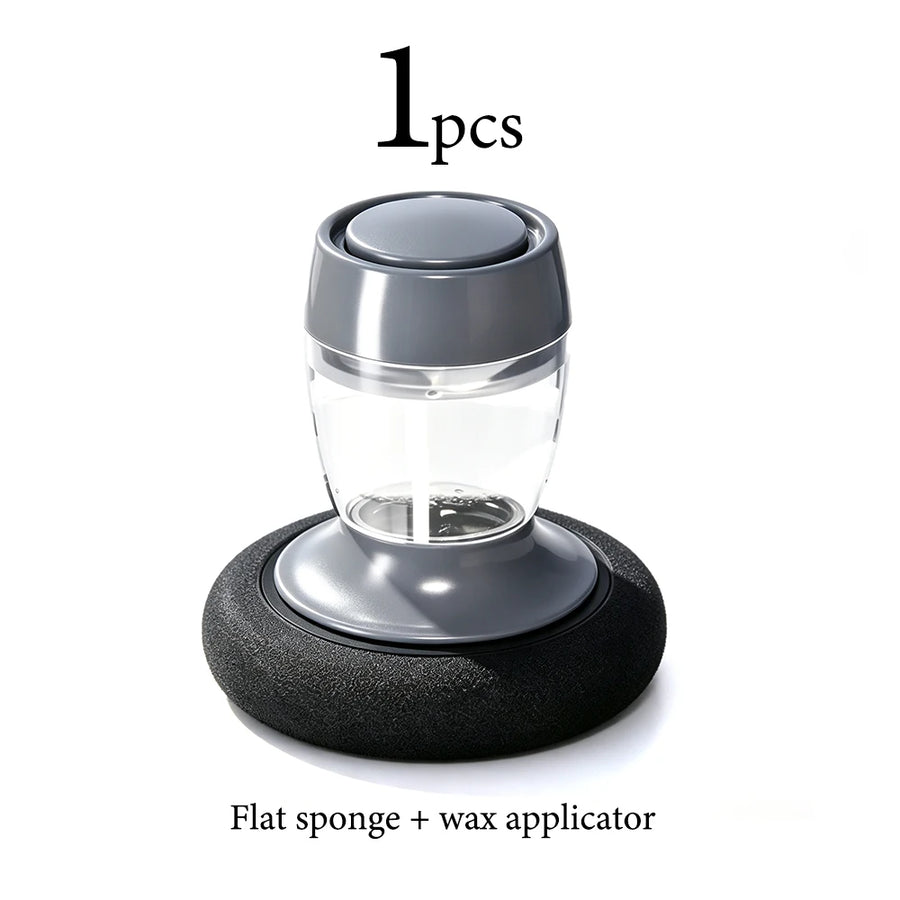 Tire Dressing Applicator Sponge with Liquid Reservoir