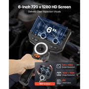 Articulating Borescope Inspection Camera