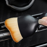 Soft-Bristle Automotive Interior Detailing Brush