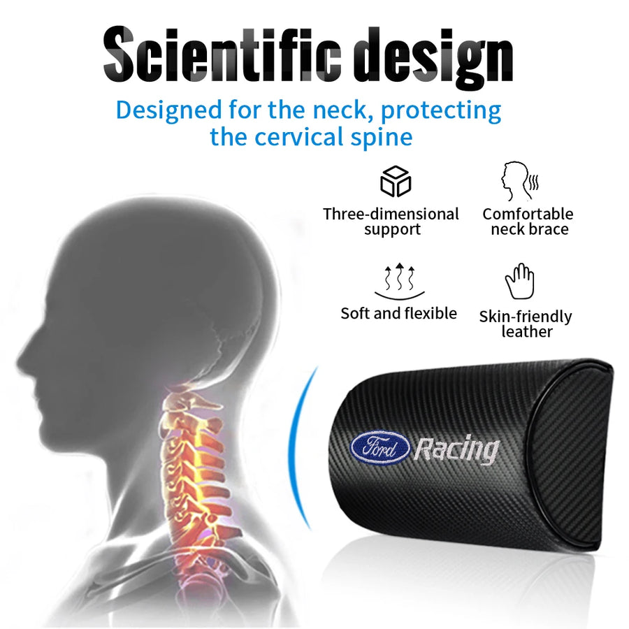 1 or 2 Piece Car Headrest Neck Support Pillows for Ford Vehicles