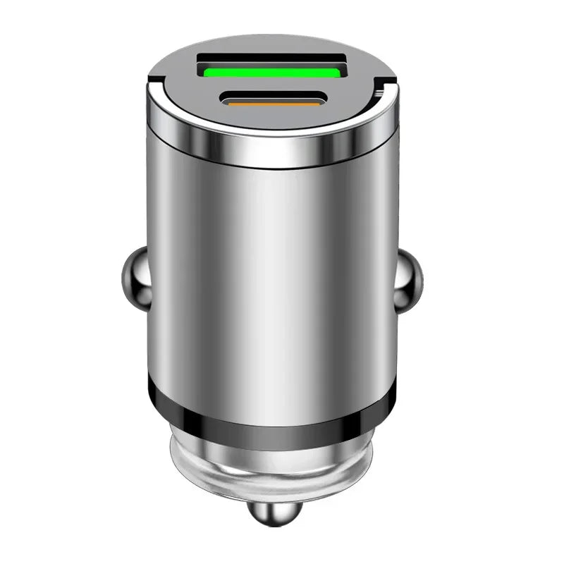 Dual-Port USB Car Charger – Multiple Fast-Charge Styles