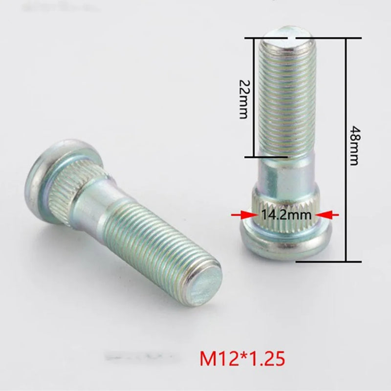 M12X1.25 Wheel Studs for Subaru Legacy Impreza WRX Ubaru Forester Outback Lug Bolts 2008-2019
