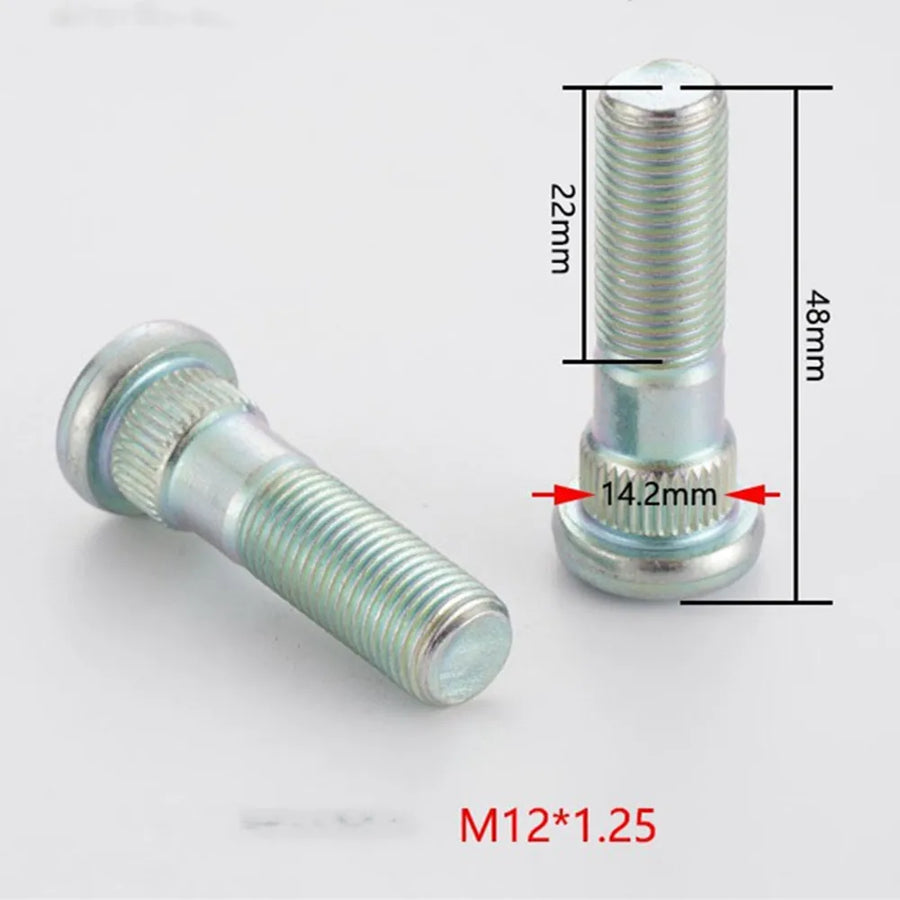 M12X1.25 Wheel Studs for Subaru Legacy Impreza WRX Ubaru Forester Outback Lug Bolts 2008-2019