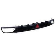 Gloss Black Rear Bumper Diffuser for 2018