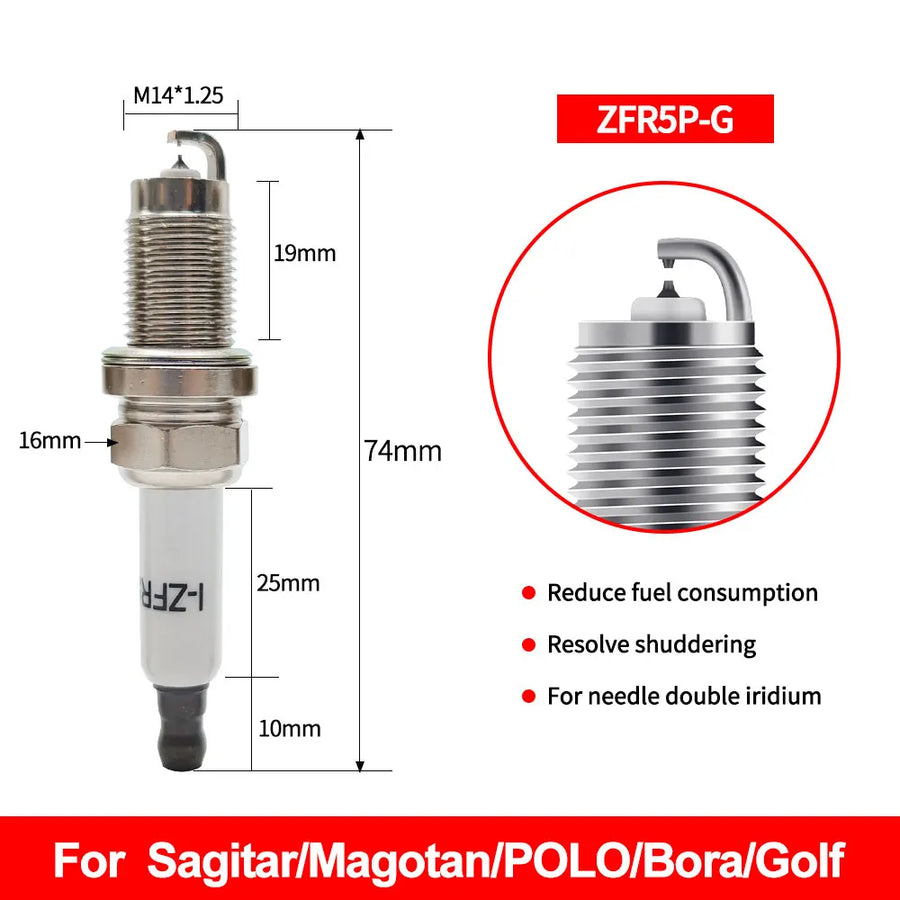 Iridium Spark Plug for Volkswagen & VW Models