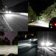 2-Piece H4/H7 LED Headlight Bulb – 6000K, CANBUS, Compact