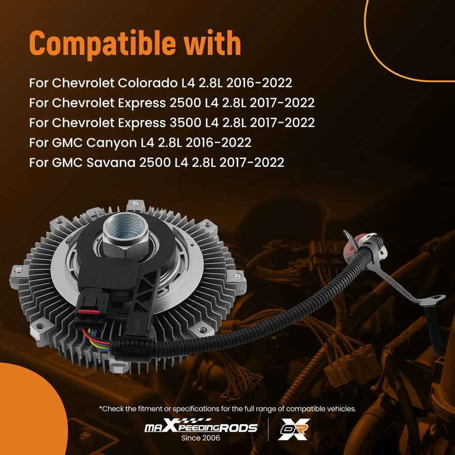 Cooling Fan Clutch for 2016–2022 Chevrolet/GMC Trucks