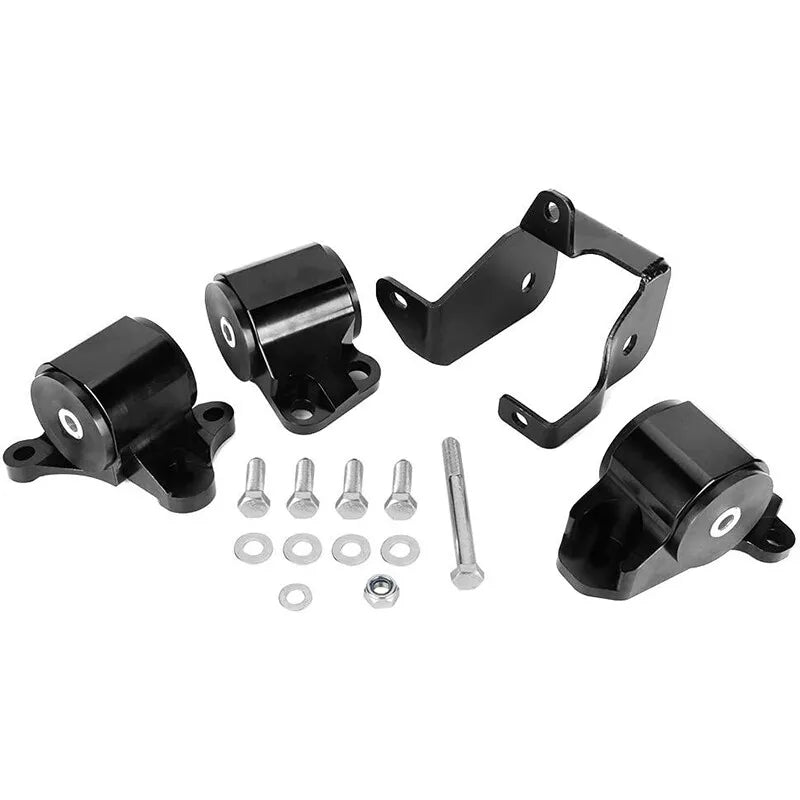 2-Bolt Engine Swap Motor Mount Kit for 1996-2000 Honda Civic EK B-Series D-Series SAU-881