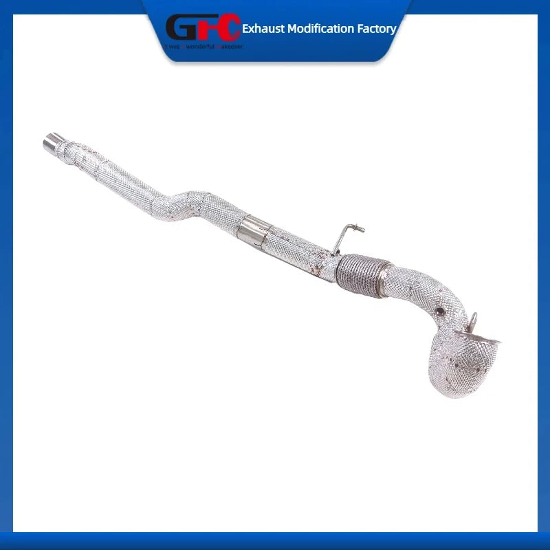 304 Stainless Steel Catless Downpipe for Audi TT TTS 4WD 2015-2019