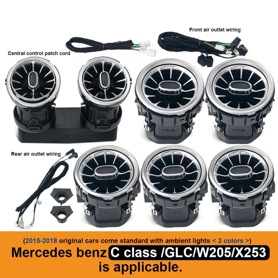 LED Accent Lighting Kit for 2015–2018 Mercedes-Benz C-Class/GLC