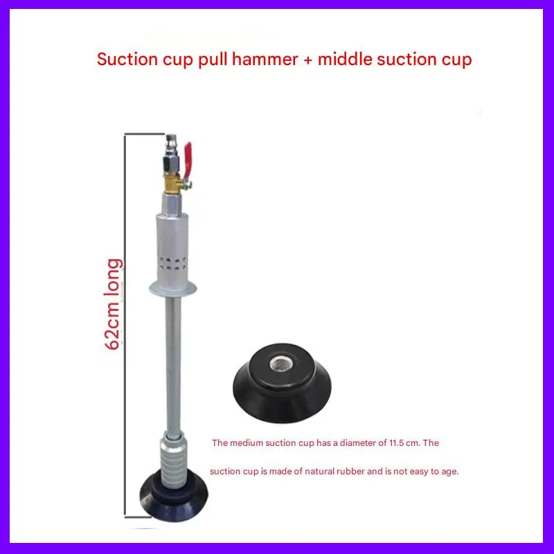 Pneumatic Suction-Cup Dent Puller with 3 lb Slide Hammer