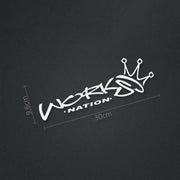 Reflective Headlight Eyelid Vinyl Decal