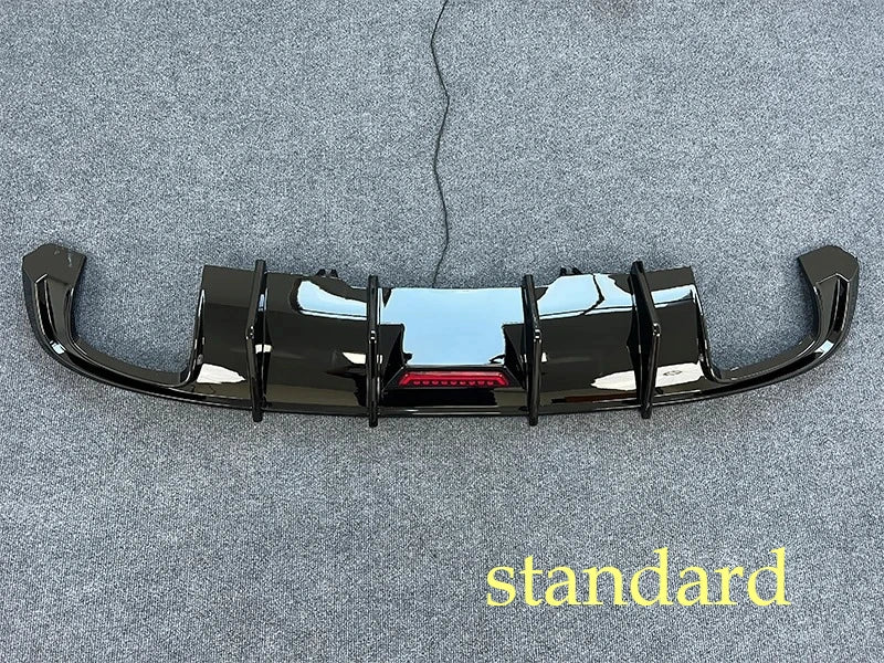 Rear Bumper Diffuser for Audi A4/S4 B9 Sedan 2017-2019