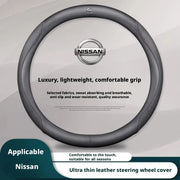 Steering Wheel Cover for Select Nissan Models – Round or D-Shape