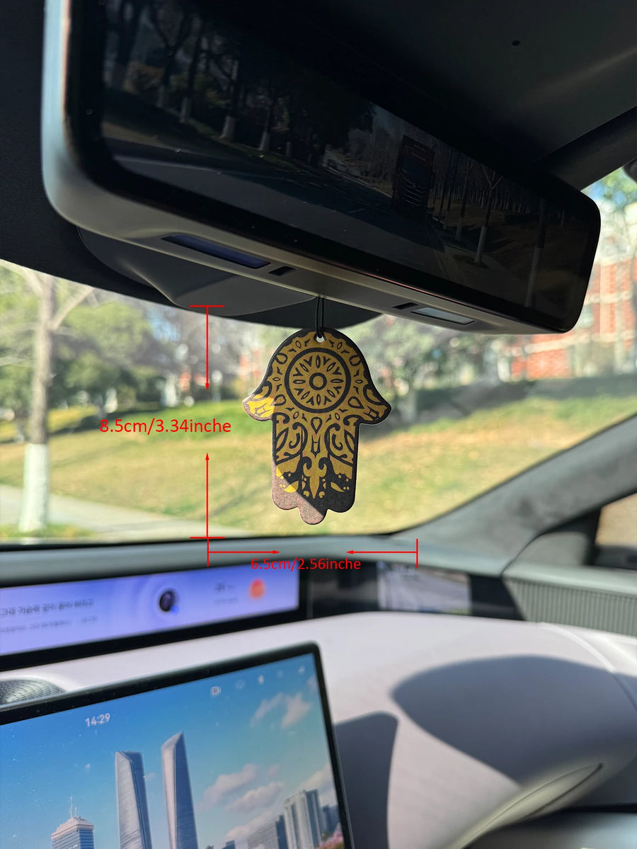 Hamsa Hand, Hand of the Virgin Mary Car Ornament