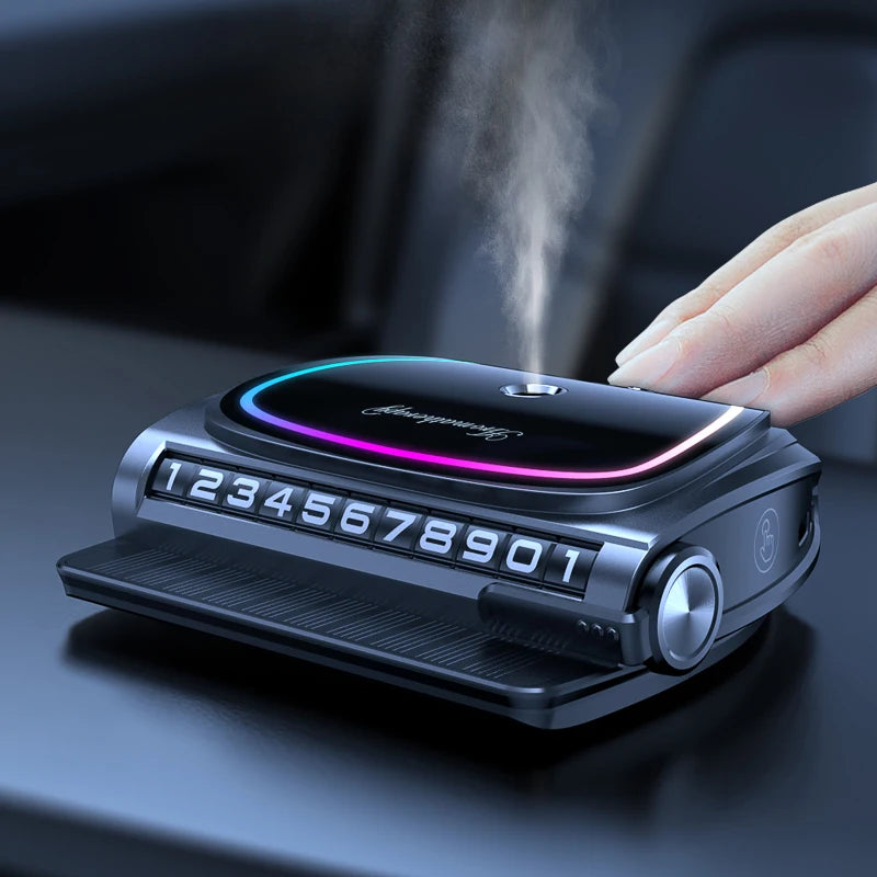 Solar-Powered RGB Car Window Ambient Light