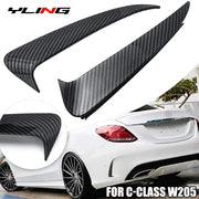 Bumper Canard & Vent Trim Set for 2014–2019 Mercedes-Benz C-Class