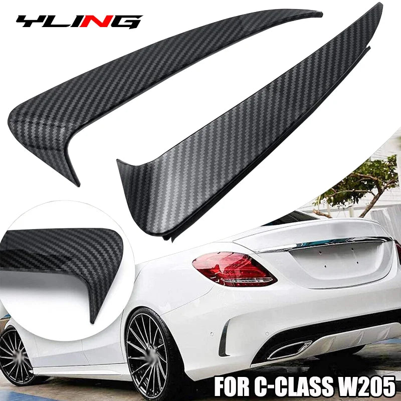 Bumper Canard & Vent Trim Set for 2014–2019 Mercedes-Benz C-Class