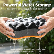 Contoured Car Wash Sponges, 2-Piece Shape Options