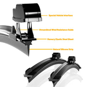 Front & Rear Windshield Wiper Blade Set for Lexus 2014-2023