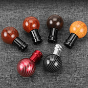 Universal Wood-Grain & Carbon-Fiber Shift Knob