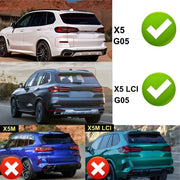 Gloss Black Rear Roof Spoiler for 2019–2026 BMW X5
