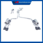 Stainless Steel Valved Cat-Back Exhaust System for Audi A6/A7/S6/S7 C7 2.8L/3.0T/4.0T