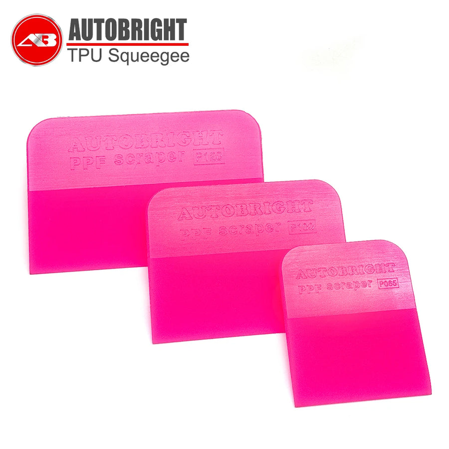 Flexible Pink PPF & Window Tint Squeegees