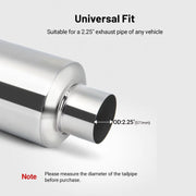Universal Stainless Steel Universal Exhaust Muffler – 57MM