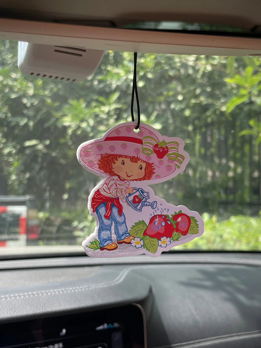 Strawberry Girl/Hilton Fresh Fragrance Car Air Freshener