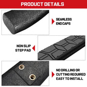 4.3 in Curved Running Boards for 2005–2026 Nissan Frontier Crew Cab