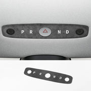 Alcantara-Look Front Reading Light Panel Trim for Tesla Model 3/Y