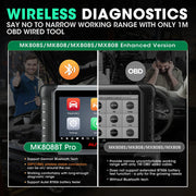 Autel MaxiCOM MK808BT Pro Bidirectional OBD2 Scanner with Key Coding